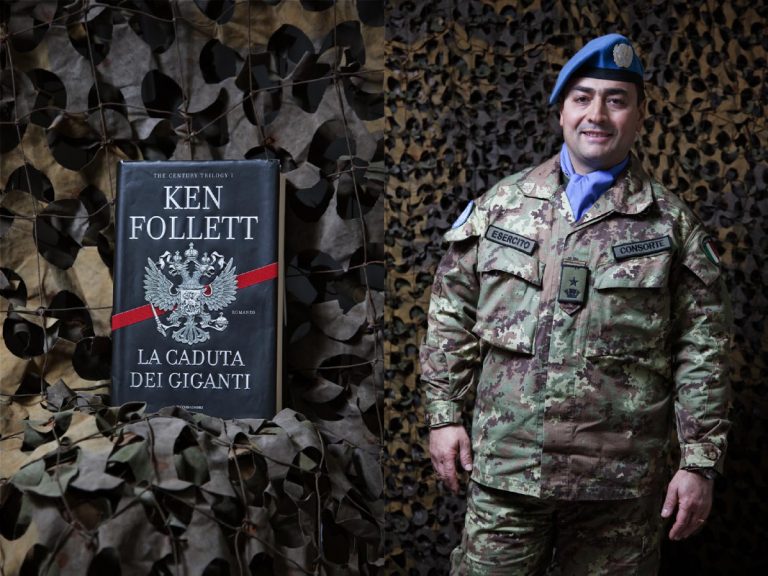 Major Paolo Consorte. During my free time I play guitar in my room, only Italian music. Then I also dedicate a few minutes to gym that helps to distract. My favorite writer is Ken Follett, "Fall of Giants" tells the story of some families during the Second World War and the difficulties that led to the war. I read ten books per year and the character that I like the most it's Alexander Magno.